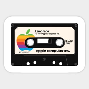 Apple lemonade Sticker